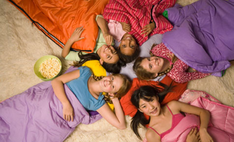 kids slumber party